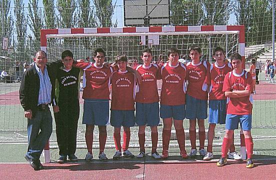 Equipo de f�tbol de la Casa de Soria en Madrid
